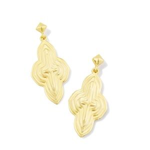 Kendra scott gold Abbie drop earrings
